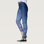 Leggings Galaxy Nebula Yoga Pantalon Espace bleu (Gauche)