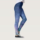 Leggings Galaxy Nebula Yoga Pantalon Espace bleu (Droite)