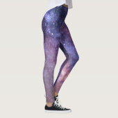 Leggings Galaxy Nebula Yoga Pantalon Espace Violet (Droite)