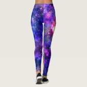Leggings Galaxy Night Imprimer Design cosmique (Dos)