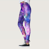 Leggings Galaxy Night Imprimer Design cosmique (Gauche)