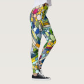 Leggings Galets colorés Art Mosaïque (Droite)
