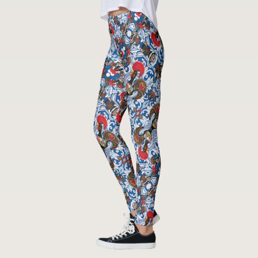 Leggings Galo de Barcelos (Gauche)