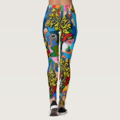 Leggings Galo de Barcelos, designs portugais (Dos)