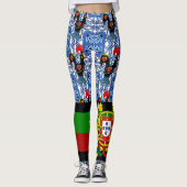 Leggings Galo de Barcelos, Portugal (Devant)