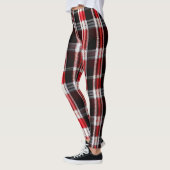 Leggings Gamme Abstraite Red Black (Gauche)