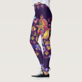 Leggings Ganesh Hindu God : Festive sans fil (Gauche)