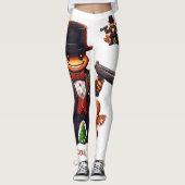 Leggings Gangster de pain d'épices (Devant)