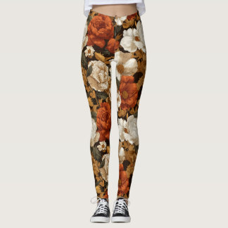 Leggings Gardenias Fleur Haltérophilie Gardenias Pétales