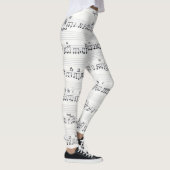 Leggings Garder de la promesse Feuille manuscrite Pantalon  (Droite)