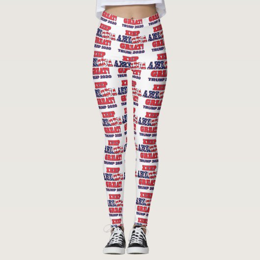 Leggings Gardez grand américain - l'atout 2020 (Devant)