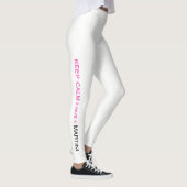 LEGGINGS "GARDEZ LE CALME ET AVEZ UN MARTINI" (Droite)