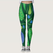 Leggings Gardien Des Légendes De Blueberries (Devant)