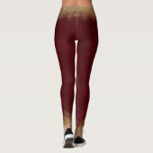 Leggings Garnet et Gold Elegant (Dos)