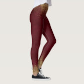 Leggings Garnet et Gold Elegant (Droite)
