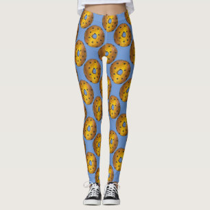 Leggings Gâteau bleuté beignets beignets beignets jambières