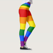 Leggings Gay pride de lesbienne du drapeau LGBT (Droite)