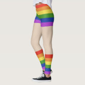Leggings Gay pride Faux Shorts & Legs (Gauche)