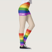 Leggings Gay pride Faux Shorts & Legs (Droite)