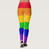 Leggings Gay pride rainbow flag de quarantaine citation par (Dos)
