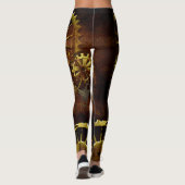 Leggings Gears et tuyaux Steampunk Habiletés de jambe (Dos)