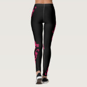 Leggings GeckoLand rose (Dos)