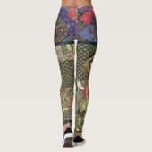 Leggings Geisha dans le kimono impérial (Dos)