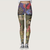 Leggings Geisha dans le kimono impérial (Devant)