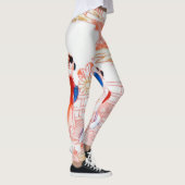 Leggings Geishas dans le jardin (Droite)