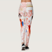 Leggings Geishas dans le jardin (Dos)