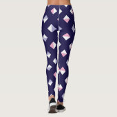 Leggings Gem coloré Motif transparent (Dos)