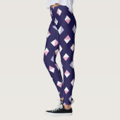 Leggings Gem coloré Motif transparent (Gauche)