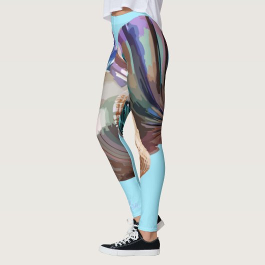 Leggings Gems océaniques (Gauche)