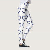 Leggings Gemstone Sapphire Coeur Bleu (Droite)