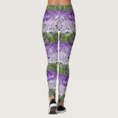 Leggings Genderqueer Dragon Damask - Genderqueer Pride Drap (Dos)