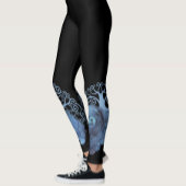 Leggings GÈNES FADÉS COLÈRE ARBRE DE VIE noir