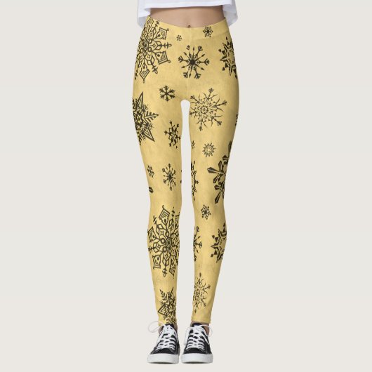 Leggings Génial Leggmes de Feu de Neige ! (Devant)