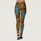 Leggings Géodésique et fossiles (Dos)