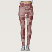 Leggings Geometric Blocks , seamless abstract texture (Devant)
