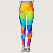 Leggings Geometric Color Symphony (Devant)