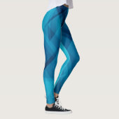 Leggings Géométrie bleue (Droite)