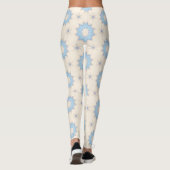 Leggings Géométrie Blue Starburst (Dos)