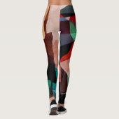 Leggings Géométrie classique : Motif texturé. (Dos)