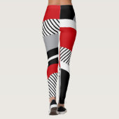 Leggings Géométrie colorée (Dos)