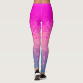 Leggings Géométrie - flambée (Dos)
