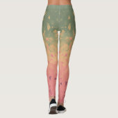Leggings Géométrie - pastèque (Dos)