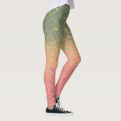 Leggings Géométrie - pastèque (Droite)