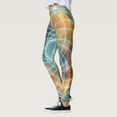 Leggings Géométrie Sacrée Psychédélique Légendes De Stargat (Gauche)