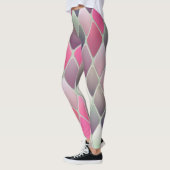Leggings Géométrique Abstraite (Gauche)