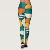 Leggings Géométrique Du Milieu Du Siècle : Conception Rétro (Dos)